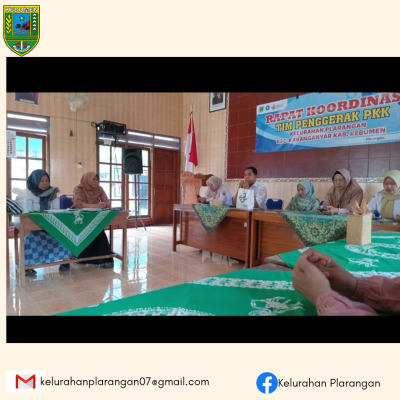 Paguyuban Keluarga Kelurahan Plarangan Hari Rabu 04 Maret 2026