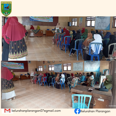 Posyandu Lansia RW 02 Kelurahan Plarangan Bulan Maret 2026