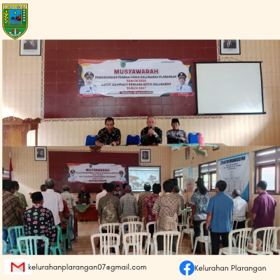 MUSRENBANGKEL PLARANGAN TAHUN 2025 