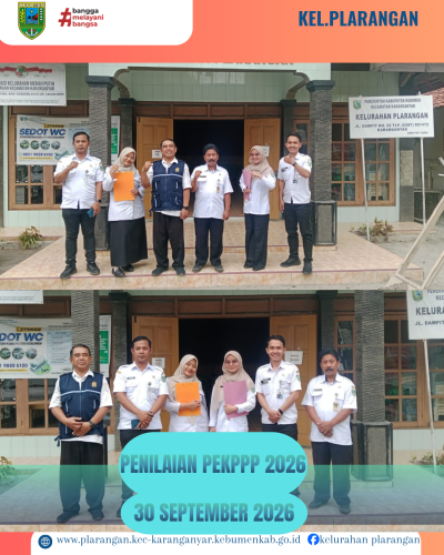 Penilaian EKPPP pemantauan lapangan tahun 2026