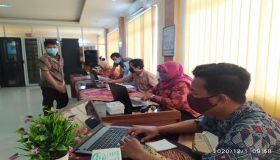 Bimtek Pelatihan Website di Kominfo Kebumen