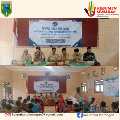 Penyuluhan Program Integrated Land Administration and Spatial Planning (ILASP).