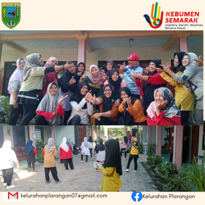Senam Rutin Kelurahan Plarangan 