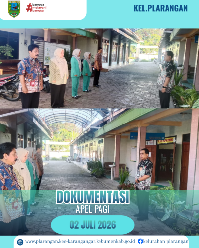 Apel Pagi Kamis 02 Juli 2026