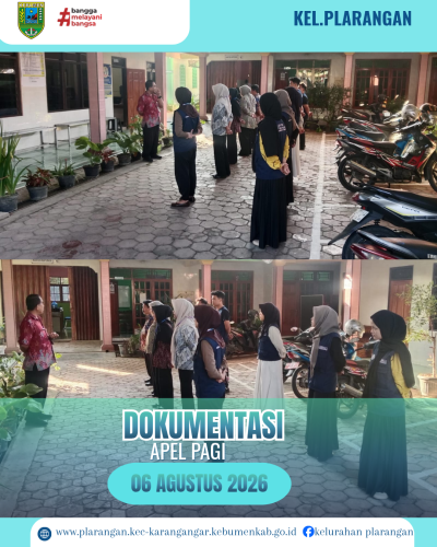 Apel Pagi Kamis 06 Agustus 2026