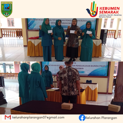 Kelurahan Plarangan raih juara 3 lomba administrasi PKK