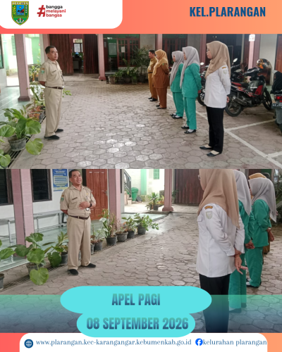 Apel Pagi Selasa 07 September 2026