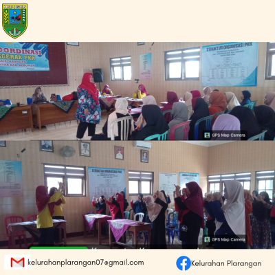 Posyandu Lansia RW 02 di Balai Kelurahan Plarangan 