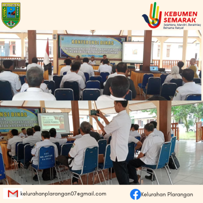 Konferensi Dinas dan Peningkatan kapasitas aparatur desa Tingkat Kecamatan Karanganyar 