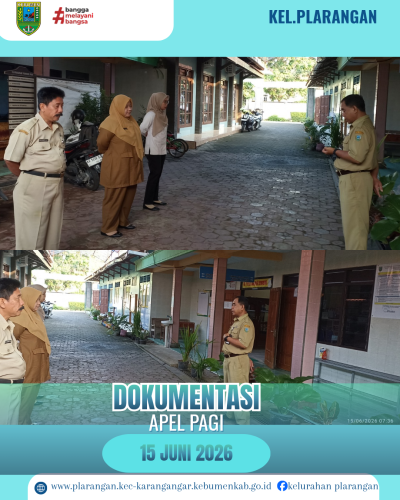 Apel Pagi Senin 15 Juni 2026