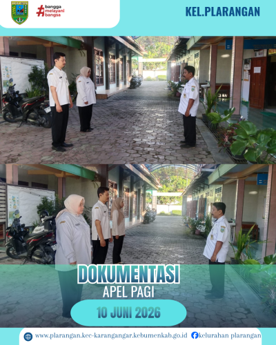 Apel Pagi Rabu 10 Juni 2026
