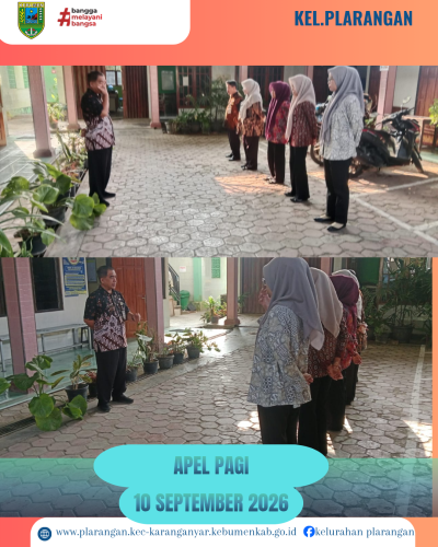 Apel Pagi Kamis 10 September 2026