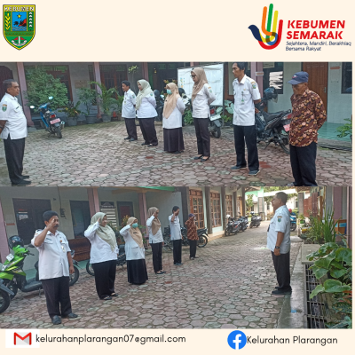 Apel pagi hari Rabu 16 Juli 2025