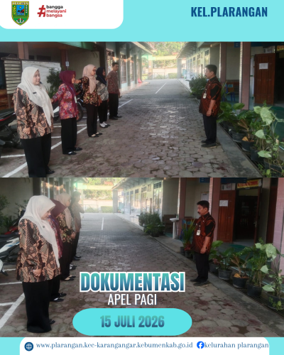 Apel Pagi Kamis 16 Juli 2026