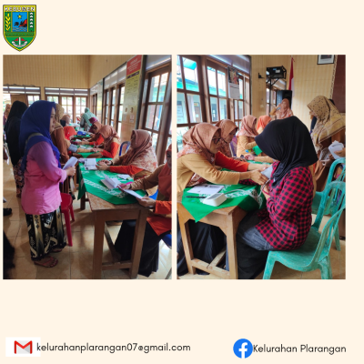 Gebyar test IVA Kelurahan Plarangan 