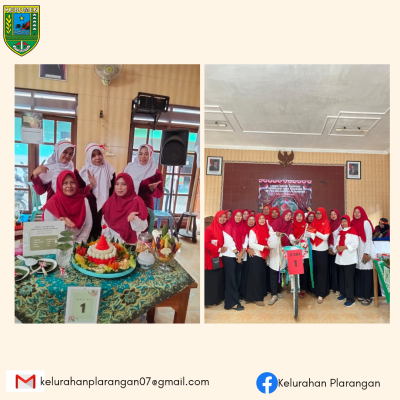 Lomba Kreasi Tumpeng berbahan dasar Singkong Kelurahan Plarangan