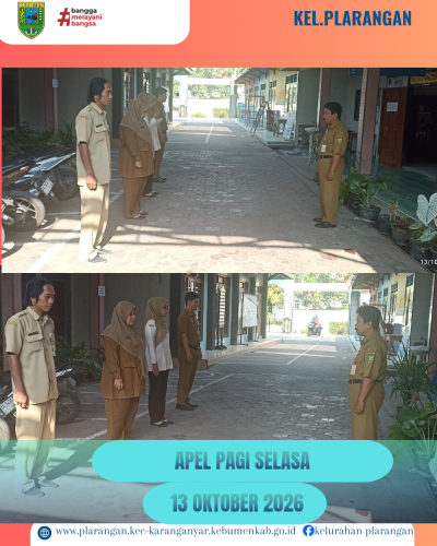 Apel Pagi Senin 12 Oktober 2026