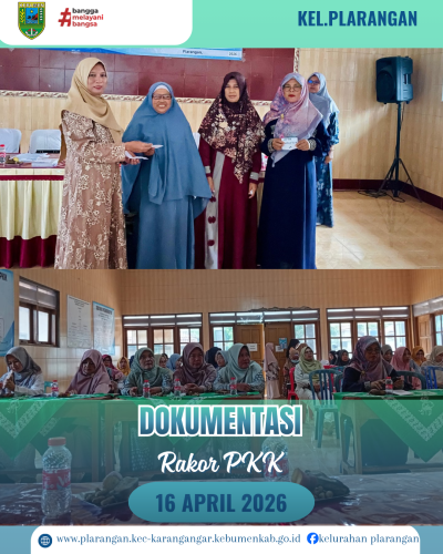 Apresiasi Duta Bank Sampah Untuk Nasabah Bank Sampah Kelurahan Plarangan 
