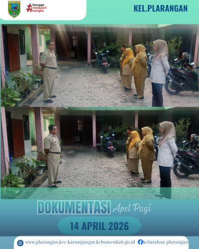 Apel Pagi Selasa 14 April 2026