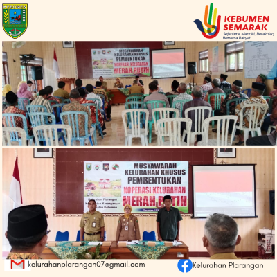 Musyawarah Kelurahan Pembentukan Koperasi Merah Putih 