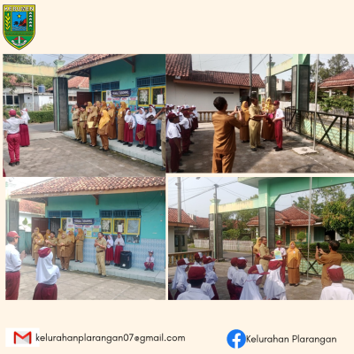 Kelurahan Plarangan berikan Apresiasi Siswa SDN 1 Plarangan