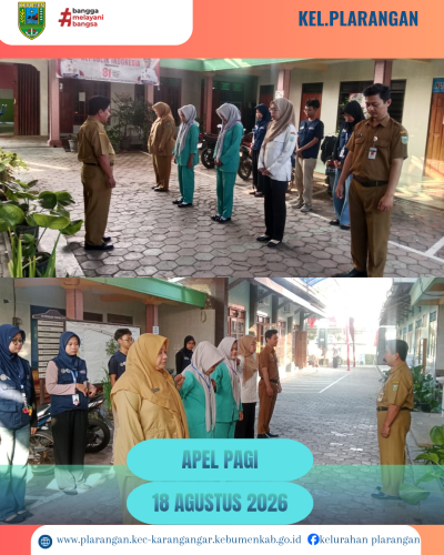 Apel Pagi Selasa 18 Agustus 2026