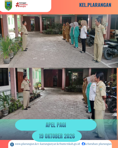 Apel Pagi Senin 19 Oktober 2026