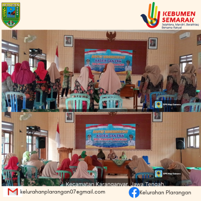 Rakor Kader Kelurahan Plarangan 