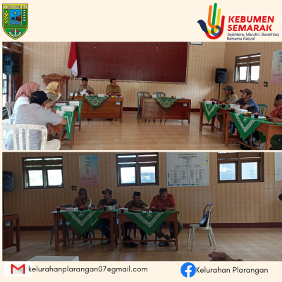 Rapat Evaluasi PBB 2024 dan Rapat evaluasi Kelurahan 